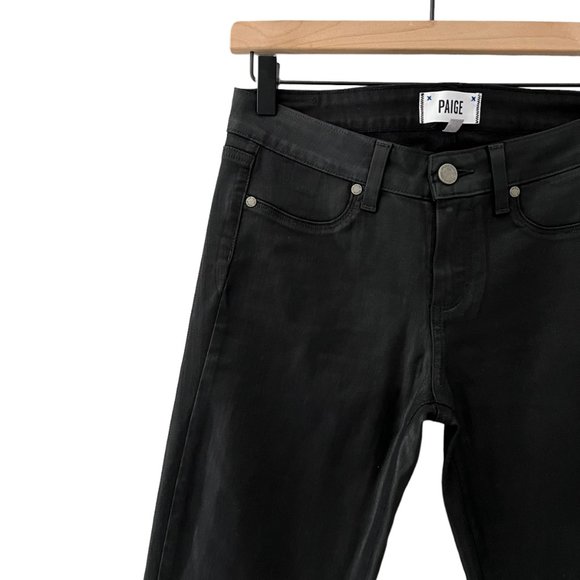 Paige Verdugo Waxed Ankle Jeans - Picture 4 of 9